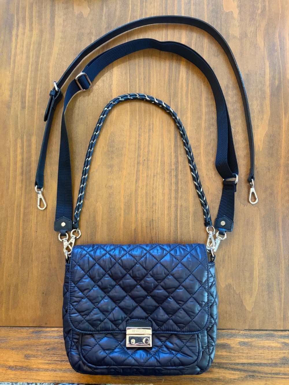 MZ Wallace medium Crosby Lock Crossbody-black - Picture 11 of 11